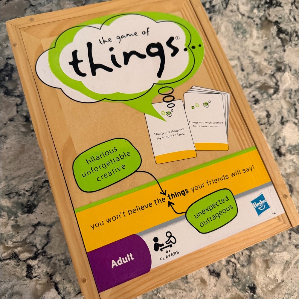 Hasbro The Game of Things - Green and Purple Edition